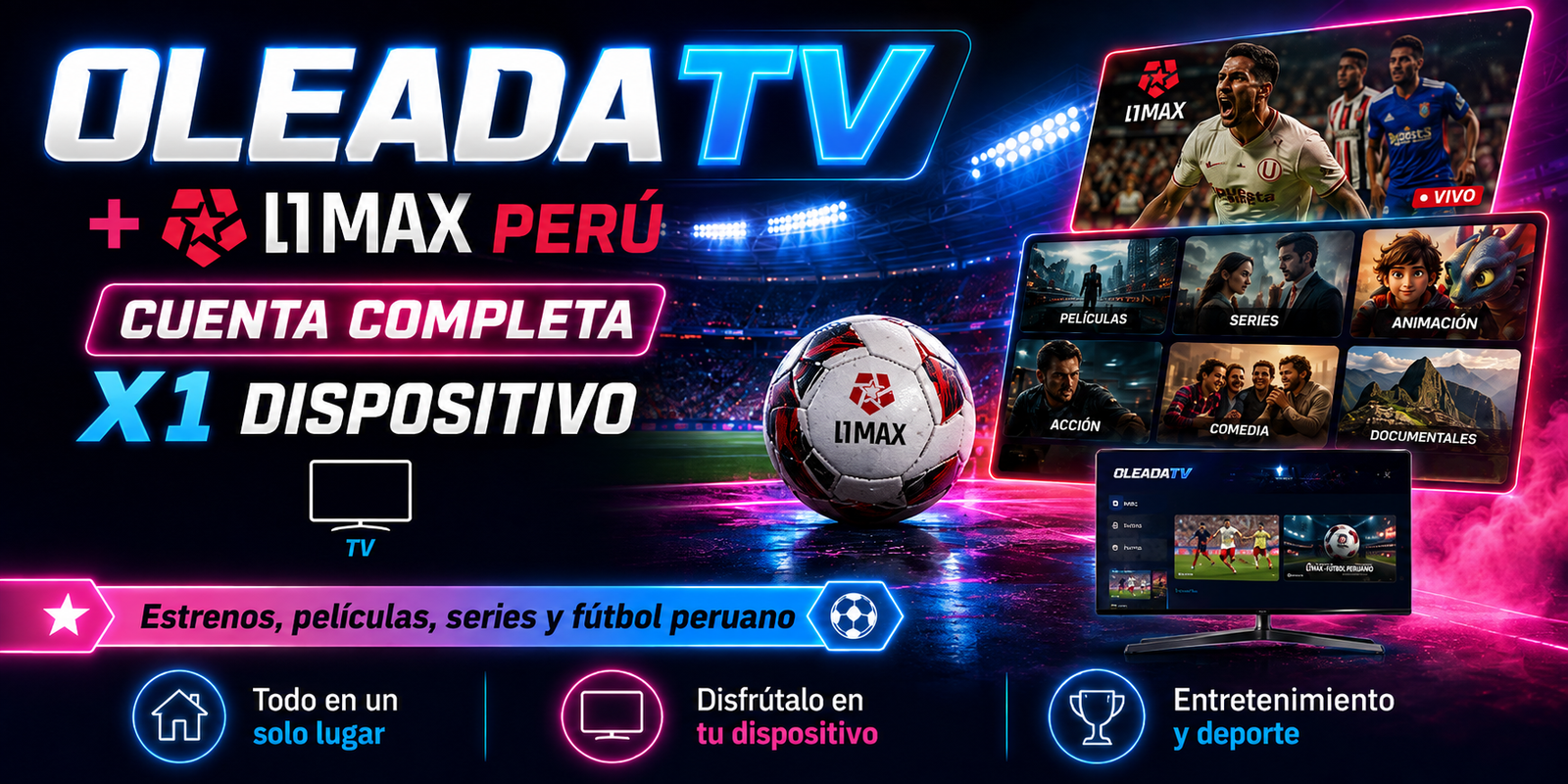 OLEADA X 1 DISPOSITIVO - 30 DIAS